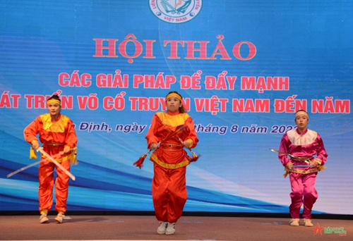 Hội thảo đẩy mạnh sự phát triển võ cổ truyền Việt Nam